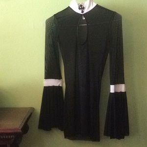 The Luxe Collection Turtleneck Embroidered Cross S